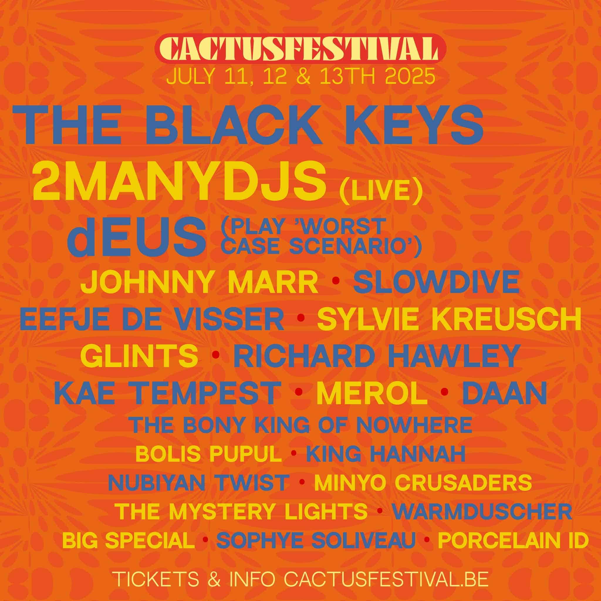 Cactus Festival 2025 | Music Festival Wizard