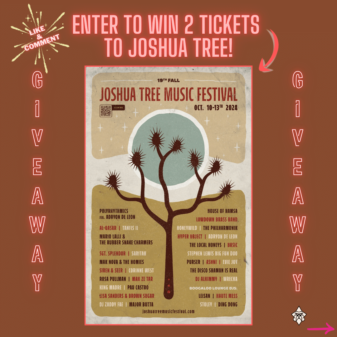 Joshua Tree Event Win 2 Tickets to Joshua Tree Fall 2024 | MFW