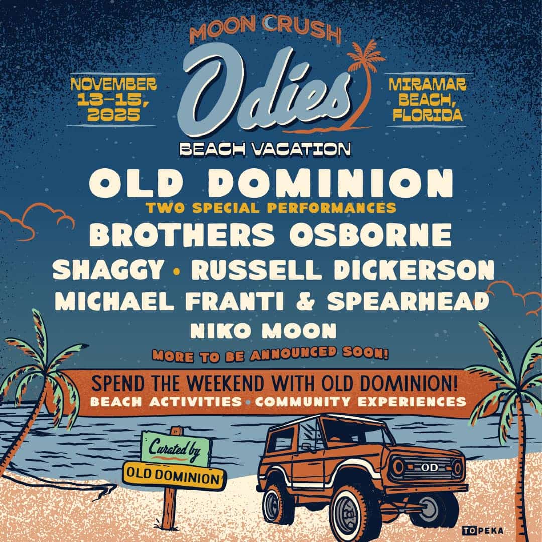 Odies Beach Vacation 2025 | Music Festival Wizard