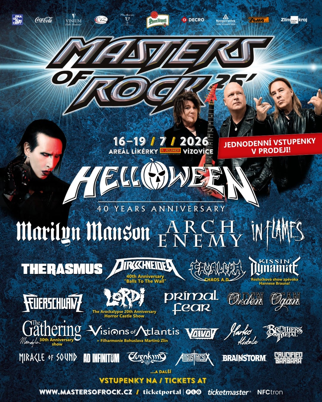 Masters of Rock 2026 | Music Festival Wizard