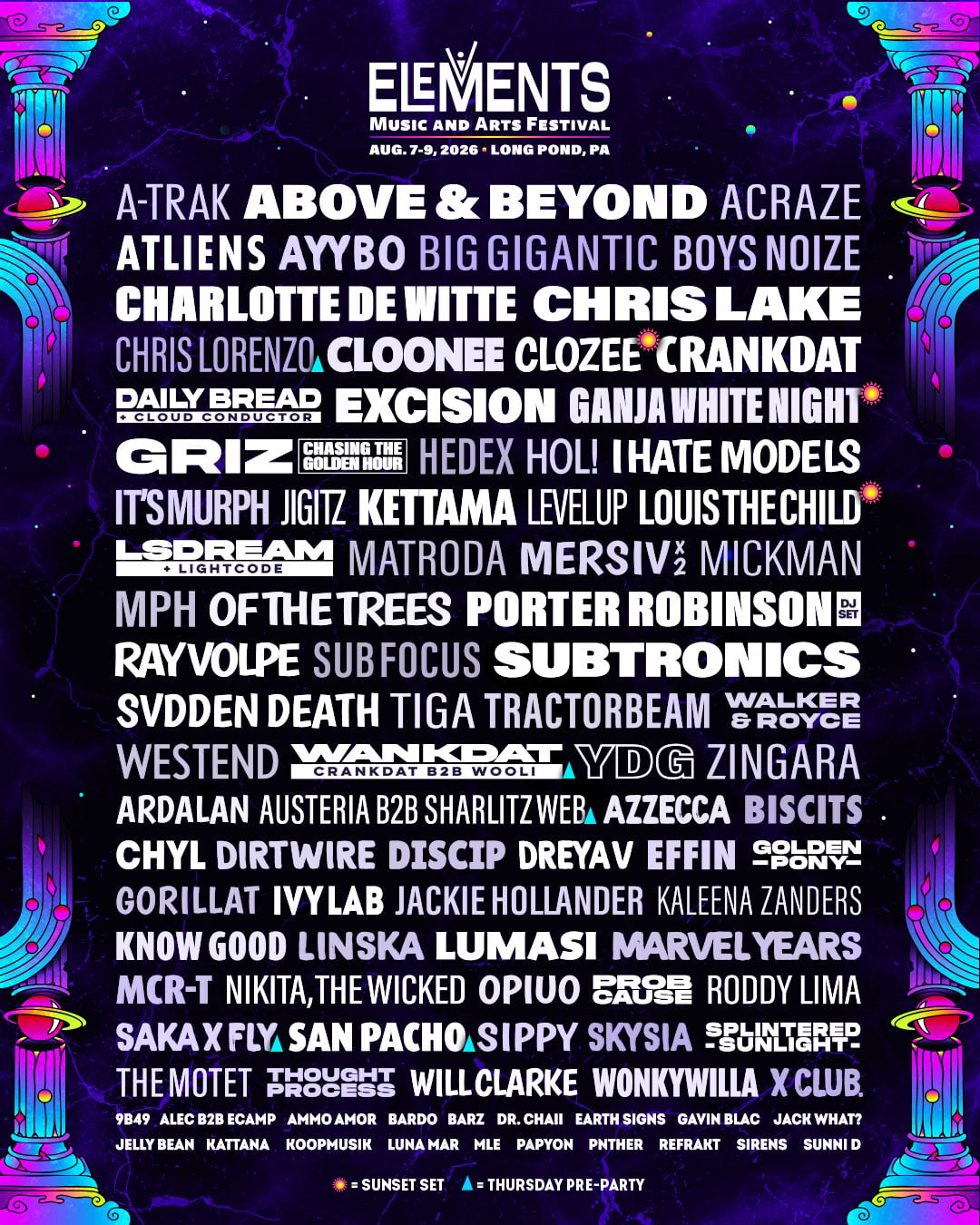 The 20 Best EDM Festivals In The US For 2026 | MFW