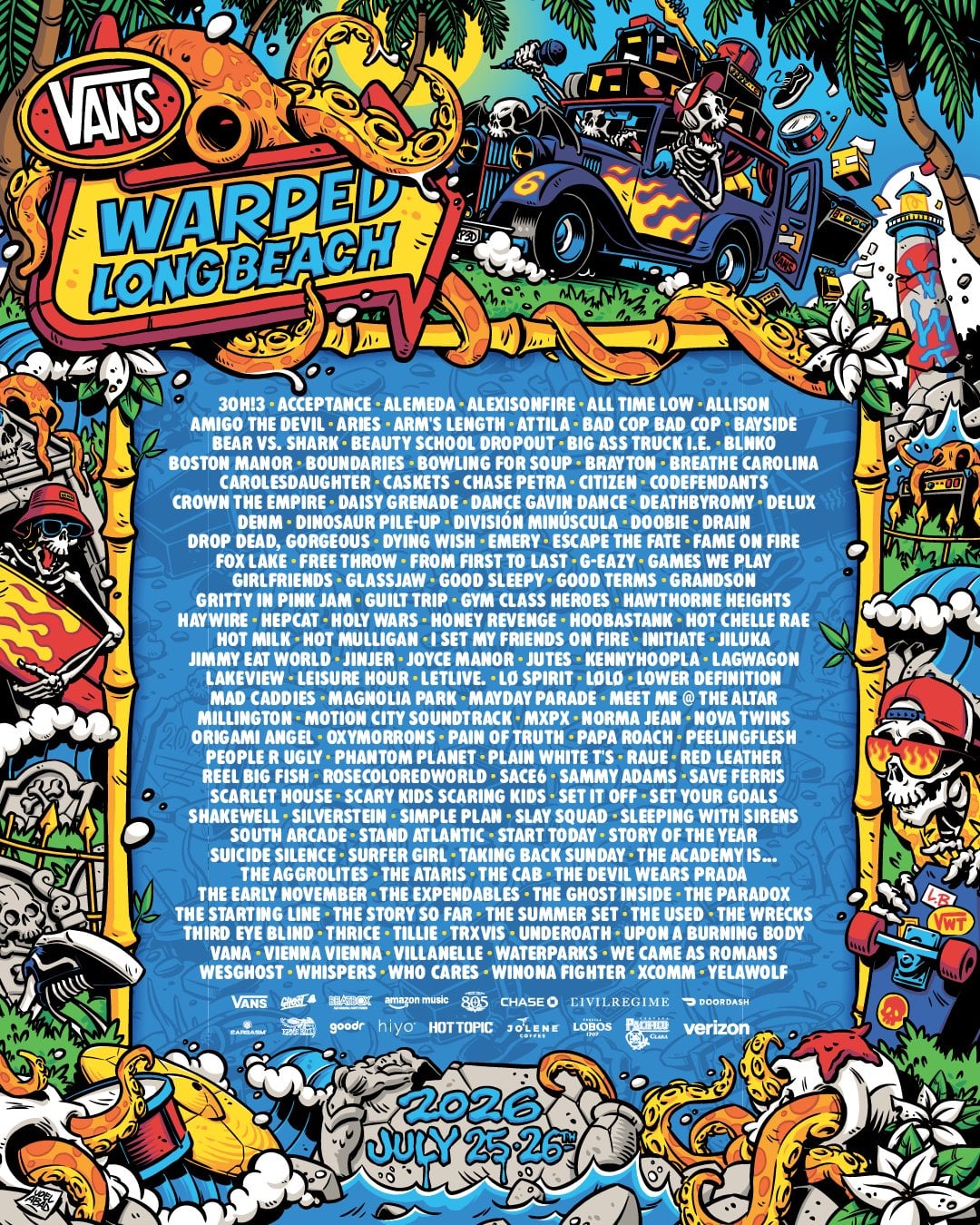 Lagwagon Tour Dates 2026-2027 | Music Festival Wizard