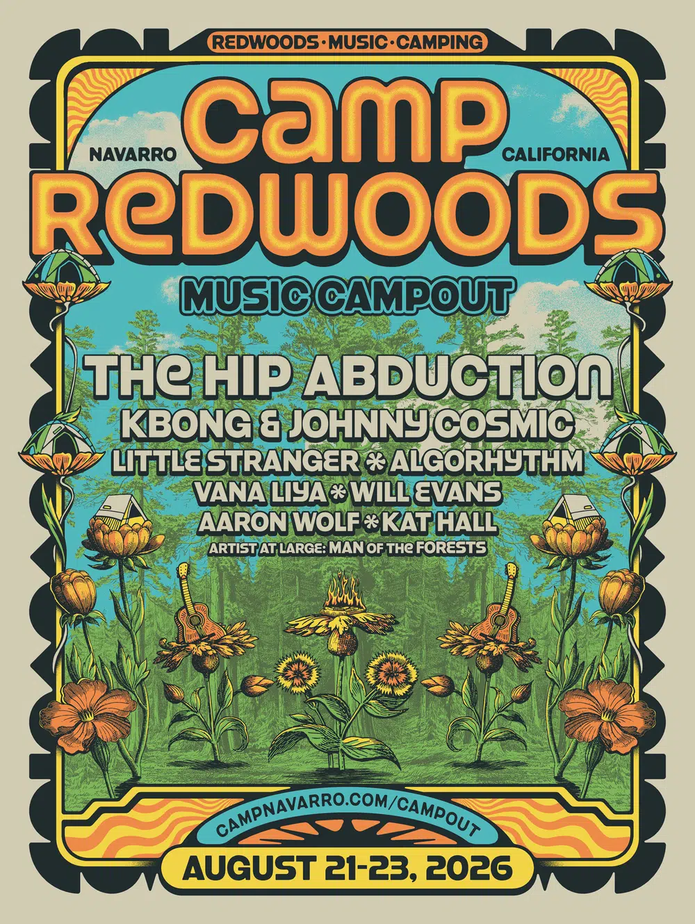 Camp Redwoods 2026 | Music Festival Wizard