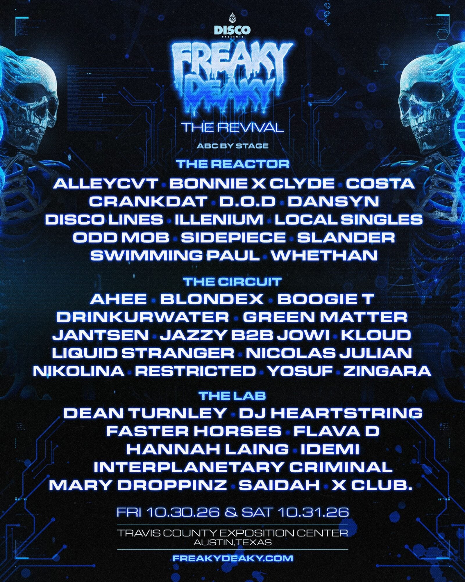 Freaky Deaky 2026 | Music Festival Wizard