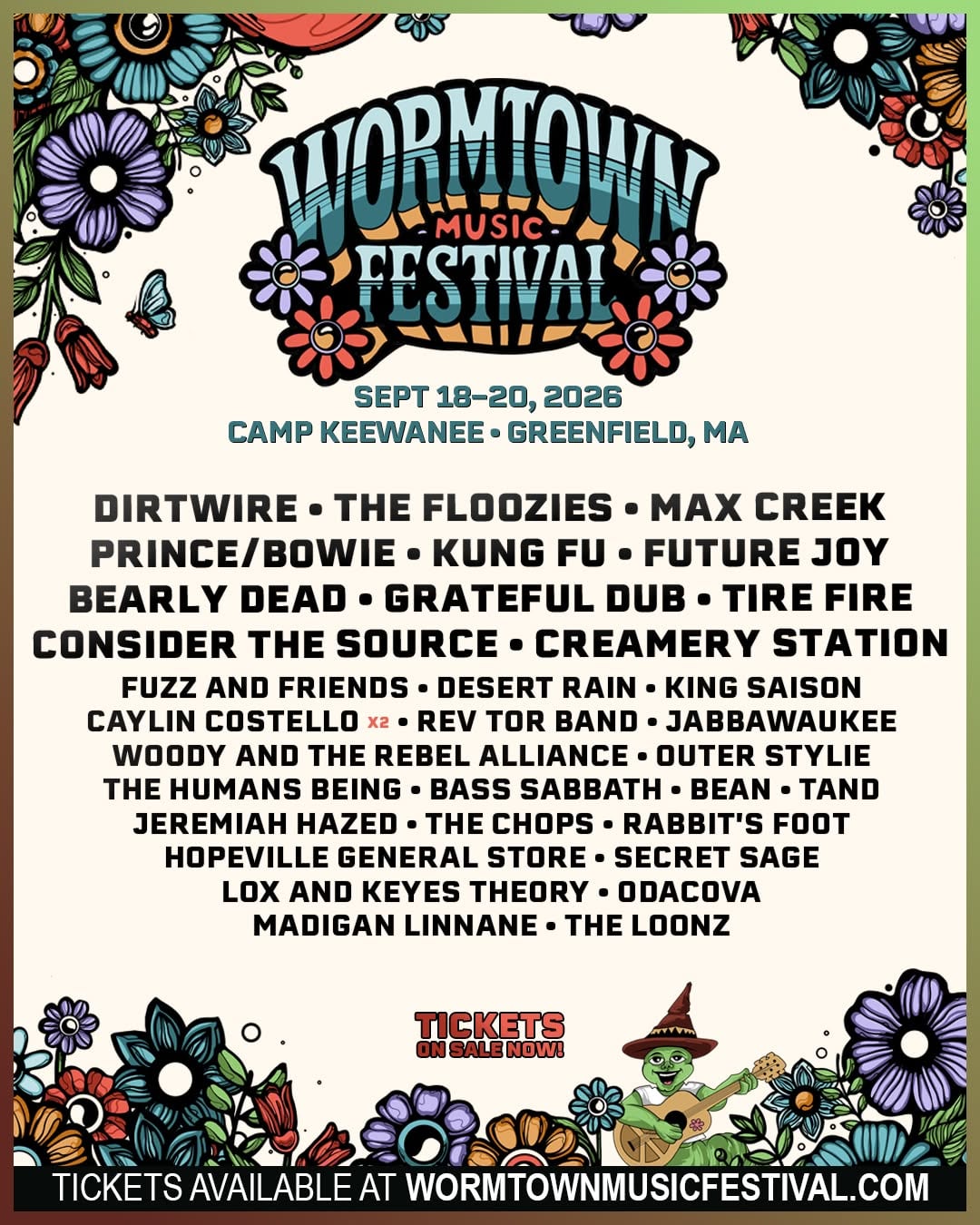 Wormtown Music Festival 2026 Music Festival Wizard wormtown-music-festival-2026-music-festival-wizard