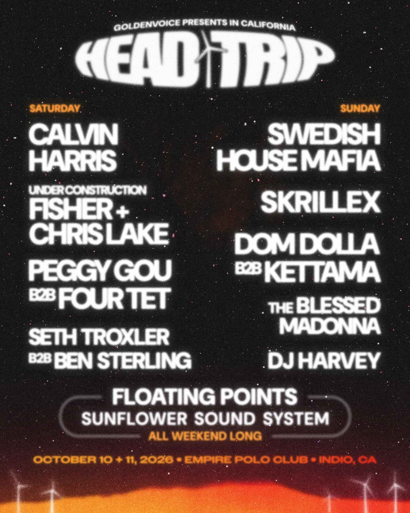 DJ Harvey Tour Dates 2026-2027 | Music Festival Wizard