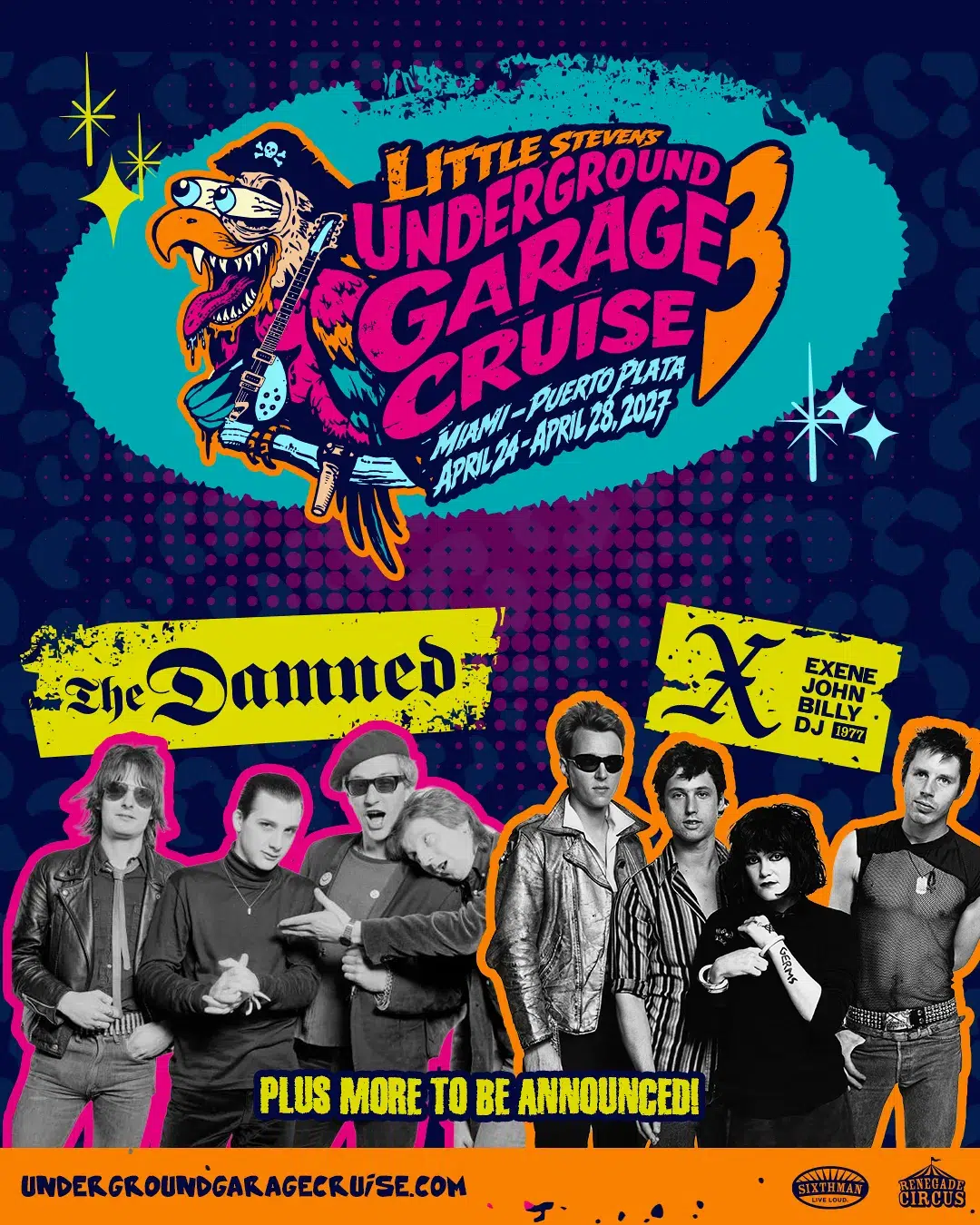 Little Steven's Underground Garage Cruise 2027 | Music Festival Wizard